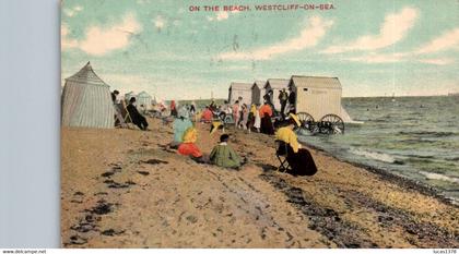 WESTCLIFF ON SEA / ON THE BEACH / NICE CARD