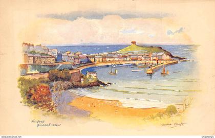 England St Ives General View vintage postcard
