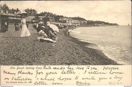 Felixstowe Suffolk Coastal Beach