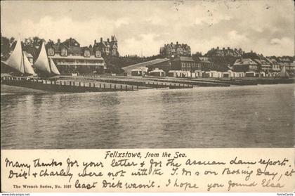 Felixstowe Suffolk Coastal Seeansicht