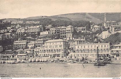 England - Isle of Wight - VENTNOR View from the Sea