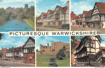 B103756 picturesque warwickshire    uk