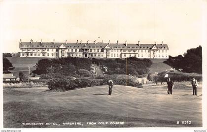 A887 England Turnberry Hotel Ayrshire From Golf Course RPPC postcard