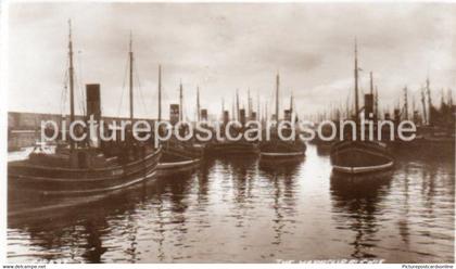 BUCKIE THE HARBOUR OLD R/P POSTCARD SCOTLAND