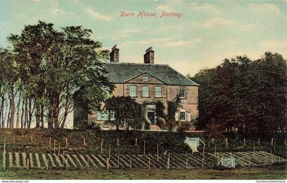 ROYAUME UNI - Ecosse - Portsoy - Durn House - Colorisé - Carte postale ancienne