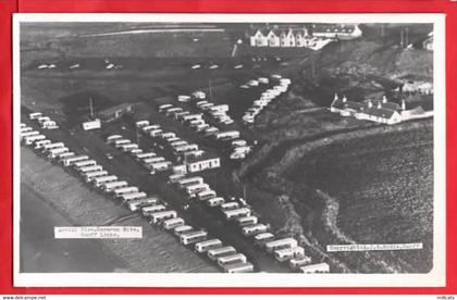SCOTLAND BANFFSHIRE  AERIAL VIEW   CARAVAN SITE   BANFF LINKS   RP
