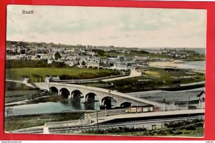 SCOTLAND BANFFSHIRE BANFF    + RAILWAY STATION  pu 1908