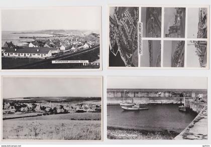 Scotland Banffshire Cullen Sandend Portgordon Lot of 4 Postcards