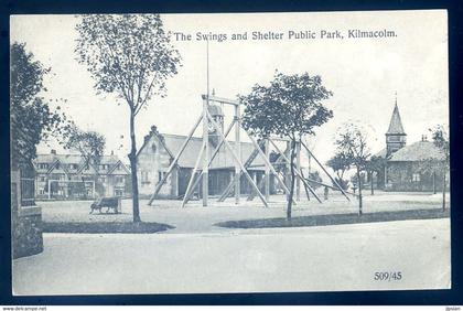 cpa d' Ecosse -- Kilmacolm , the swings and shelter Public Park   AVR20-46