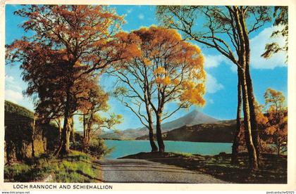 uk34569 loch rannoch and schiehallion scotland uk