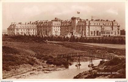 uk38145 gleneagles hotel  scotland real photo  uk lot 15 uk