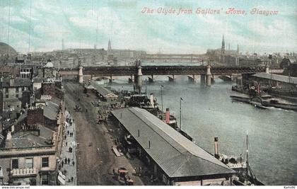 glasgow , lanarkshire * the clyde from sailore home * uk