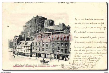 CPA Edinburgh Castle From Grassmarket
