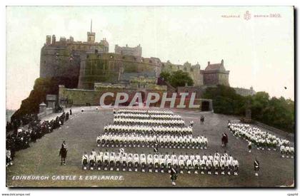 Ecosse - Scotland - Edinburgh Castle and Esplanade - CPA