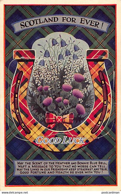 Scotland - ELGIN - Sachet Postcard