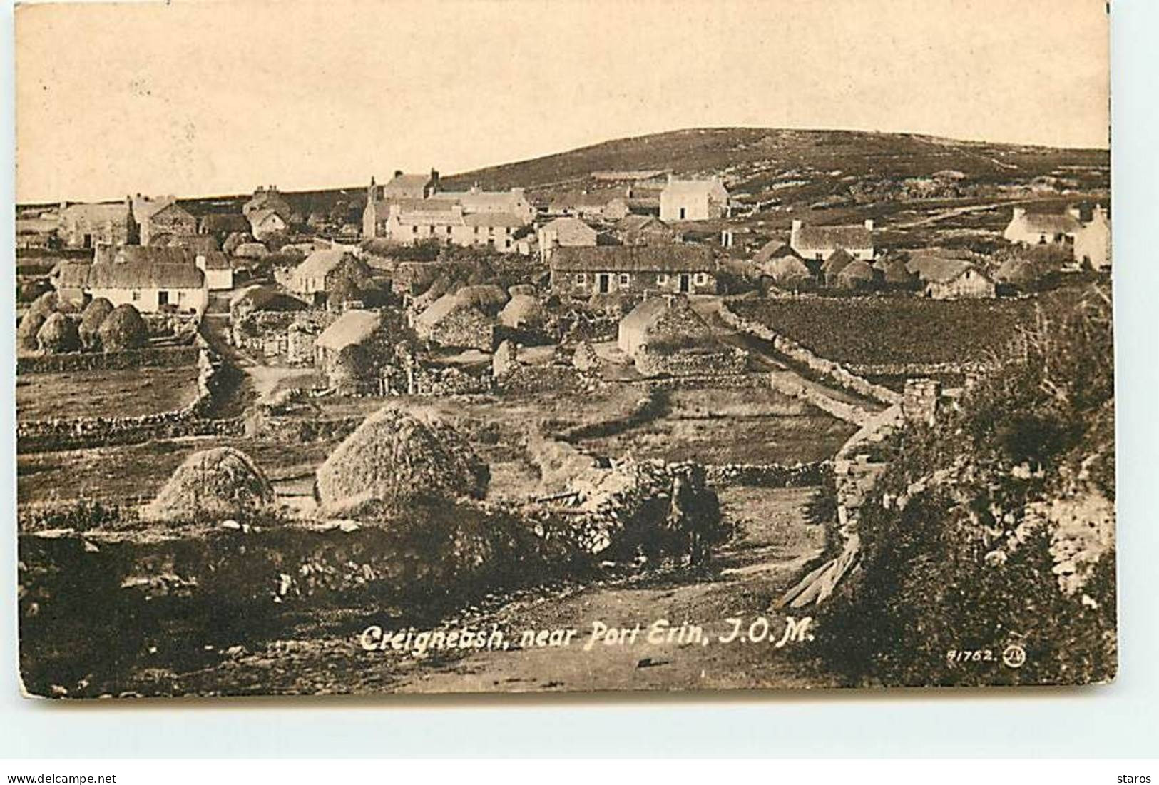 Royaume-Uni - ILE DE MAN - CREIGNEASH, near Port Erin