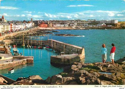 Carte Postale - Irlande du Nord - Londonderry - Portstewart - The Harbour and Promenade - CPM - Voir Scans Recto-Verso -
