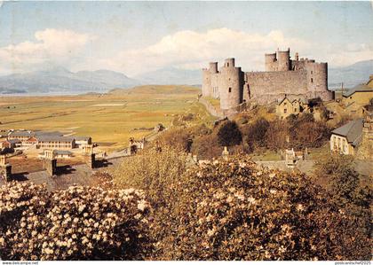 uk51855 harlech castle gwynedd wales uk