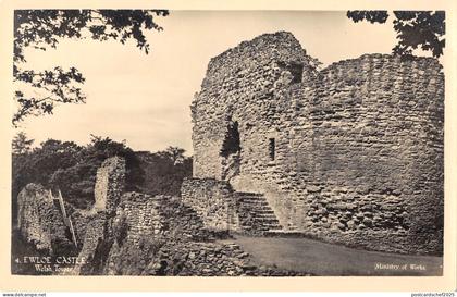 uk3018 ewloe castle welsh tower wales real photo uk