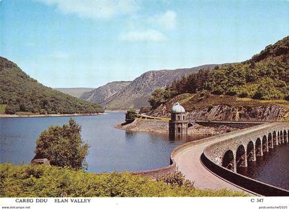 BR75921 careg ddu  elan valley   wales