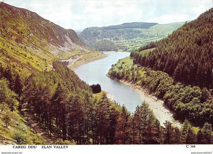 BR76114 careg ddu elan valley wales