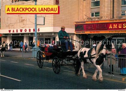 Blackpool A Blackpool Landau Pferdekutsche