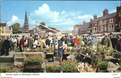 Darlington Flower Stalls Market