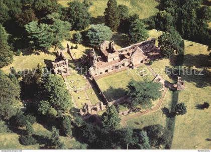 Dryburgh Abbey Fliegeraufnahme Berwickshire