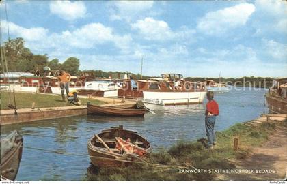 Norfolk Norwich Ranworth Staithe Norfolk Broads