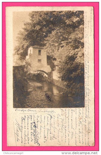 Carte Photo - Bridge House Ambleside - 1905