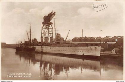 England - BARROW-IN-FURNESS - H.M.S. Cumberland