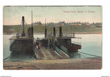 Walney Ferry, Barrow-in-Furness - old Cumbria postcard