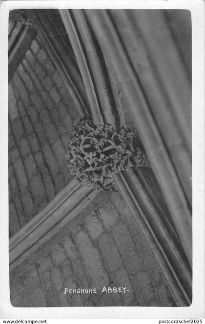 uk31999 pershore abbey real photo uk