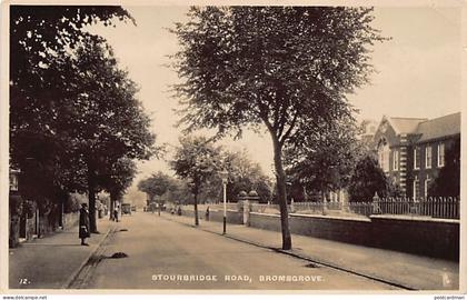 England - BROMSGROVE - Stourbridge Road - REAL PHOTO