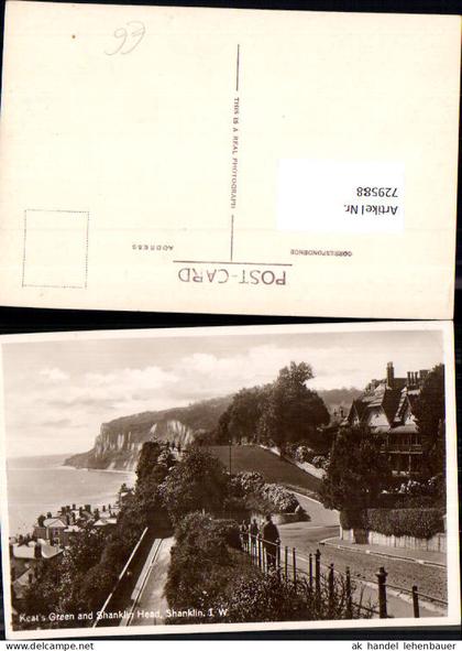 729588 Shanklin Keats Green and Shanklin Head Küste Great Britain