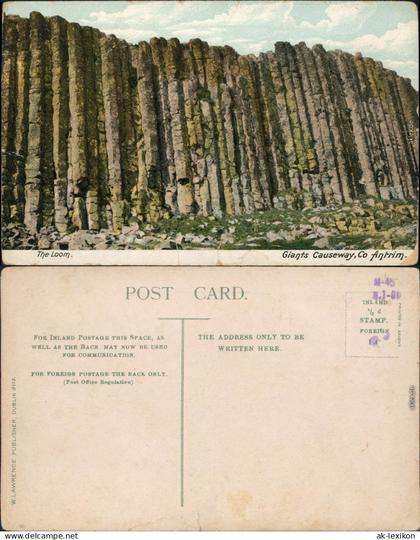 Ansichtskarte Antrim Aontroim The Loom - Giants Causeway Co Antrim 1912