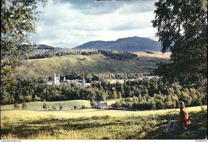 71451548 Aberdeenshire Balmoral Castle view from Tormintoul Road Aberdeenshire