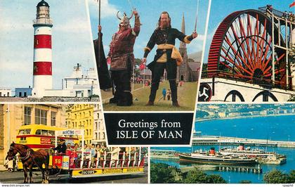 CPM Greeting from Isle of Man Viking Bateau