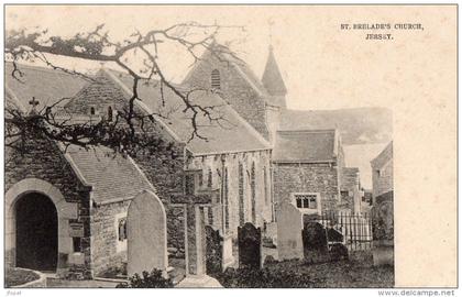 ILES DE LA MANCHE - JERSEY St Brelade's Church