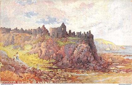 BR37290 Dunluce Castle co antrim northern ireland