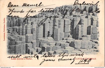 BR79328 lord antrim s parlor giants causeway   antrim northern  ireland