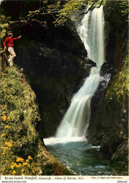 Irlande du Nord - Antrim - Ess-na-Larach Waterfall - Glens of Antrim - CPM - Voir Scans Recto-Verso