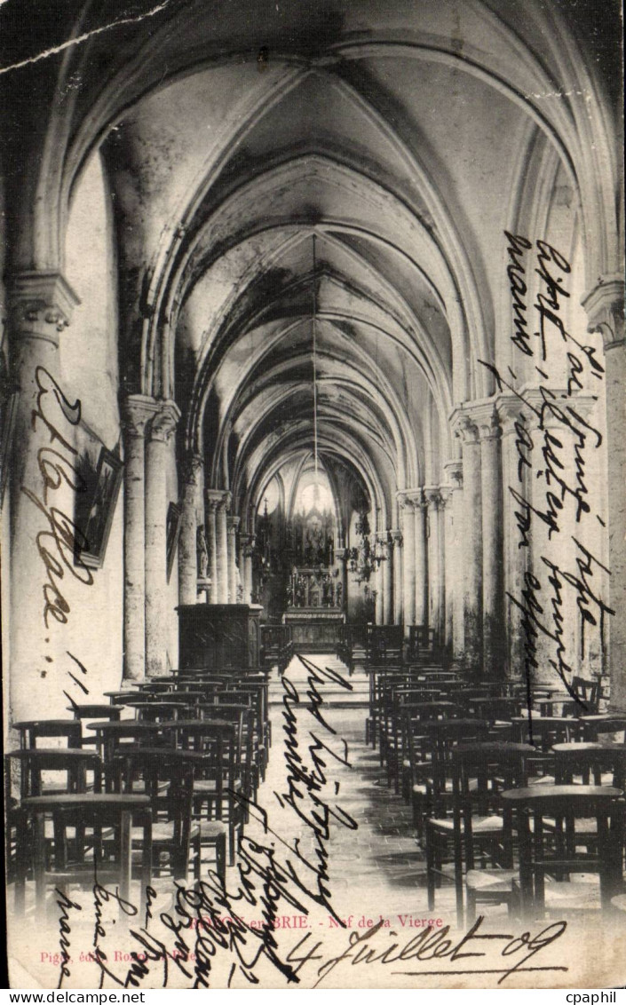 Rozay en Brie - L Eglise - CPA