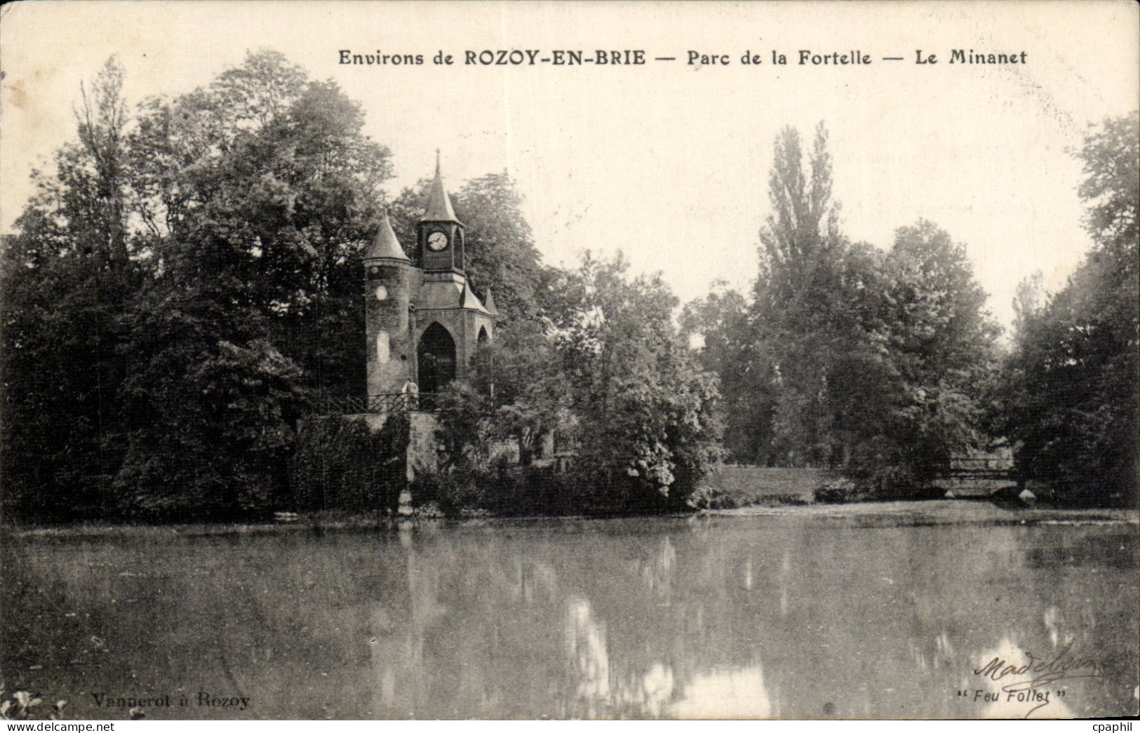 Rozay en Brie - Parc de la Fortelle - Le Minanet - CPA