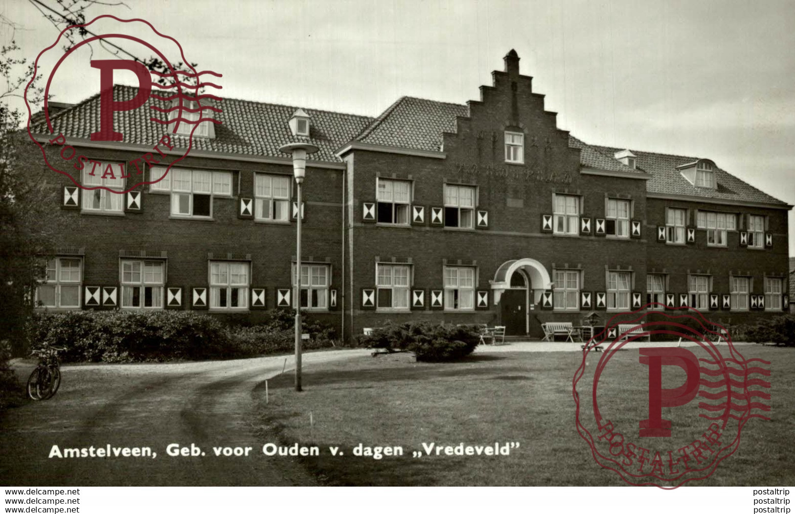 RPPC  AMSTELVEEN VREDEVELD  GEB VOOR OUDEN V DAGEN