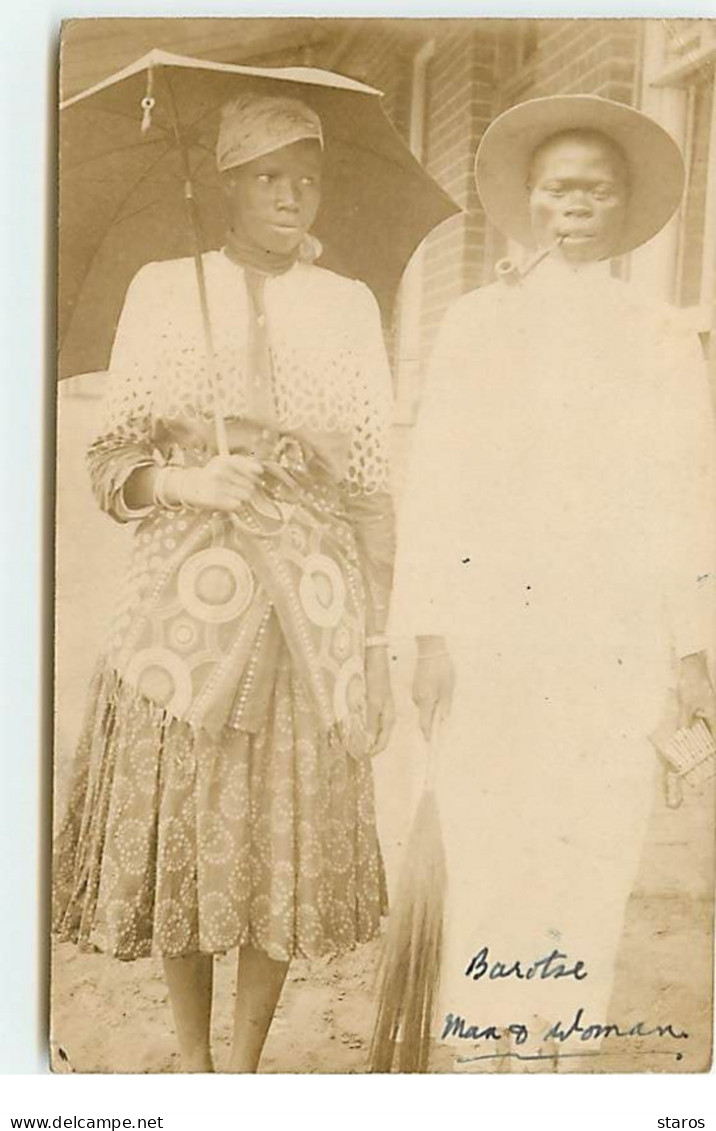 RPPC - Zambie - Barotse - Man & Woman