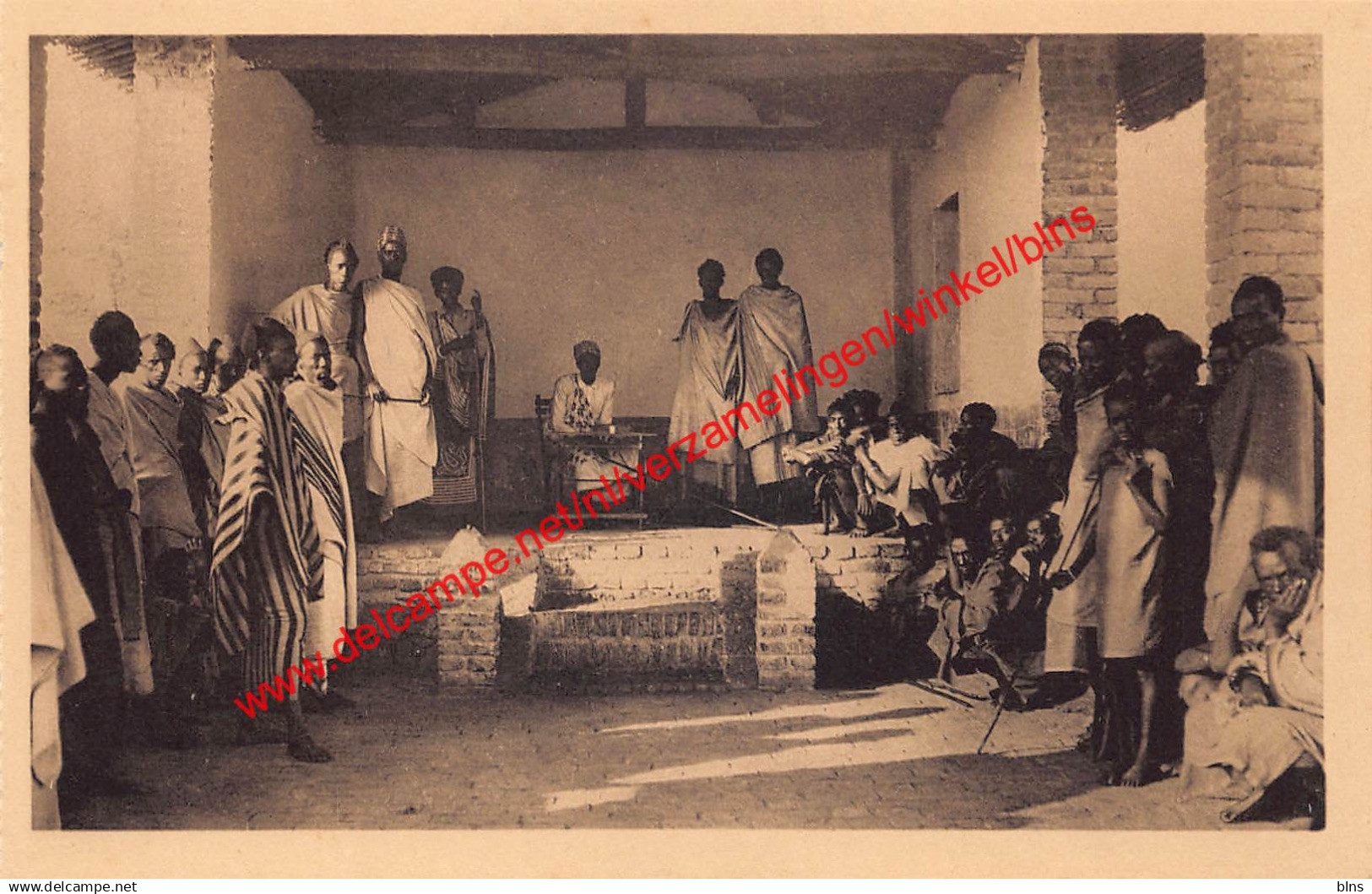 Ruanda - Astrida - Tribunal indigène