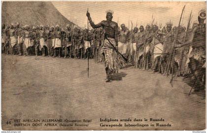 CPA Carte Postale Rwanda Indigènes armés  VM99780ok