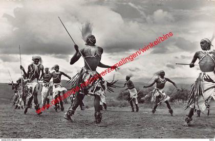 Danseurs Watusi - Ruanda Urundi