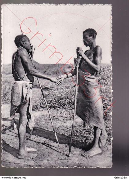 Ruanda-Urundi - Vieux copains - fotokaart